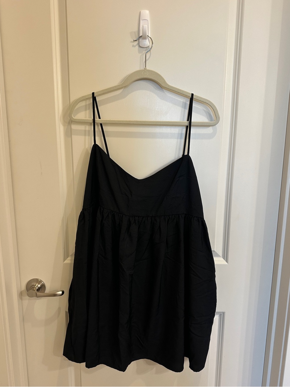 American Eagle Outfitters Black Mini Sundress